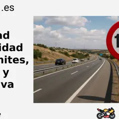 Señal de tráfico de velocidad máxima 120 en carretera. La imagen muestra la importancia de la velocidad carretera y la normativa vial.