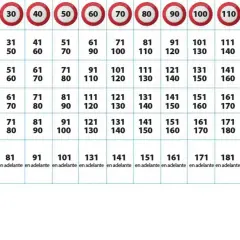 Tabla de multas y puntos. Un conductor novel empieza con 12 puntos y pierde según la infracción.