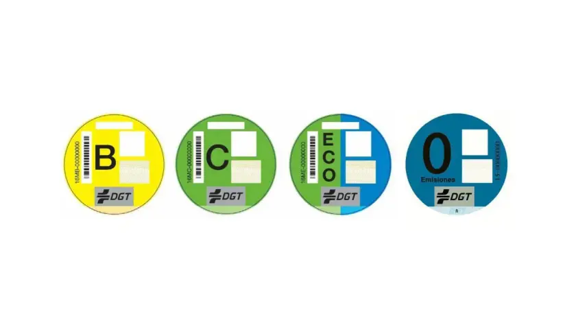 Etiquetas DGT para coches: B, C, ECO y Cero Emisiones. Averigua qué etiqueta tiene tu coche.