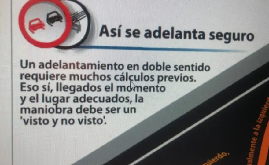 Adelantar con seguridad - Claves para una maniobra perfecta