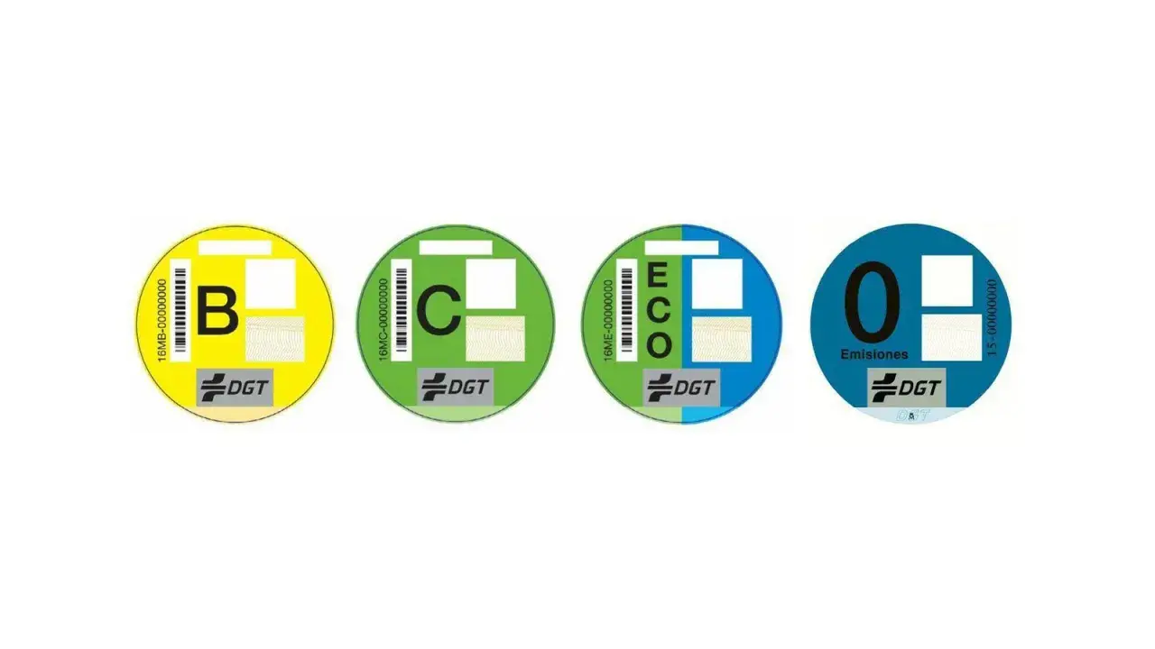 Etiquetas DGT para coches: B, C, ECO y Cero Emisiones. Averigua qué etiqueta tiene tu coche.